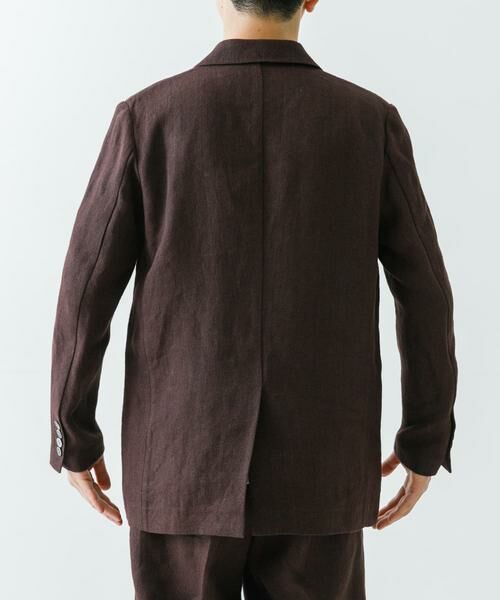 URBAN RESEARCH / アーバンリサーチ その他アウター | new basic　リネンセミダブルジャケット | 詳細4