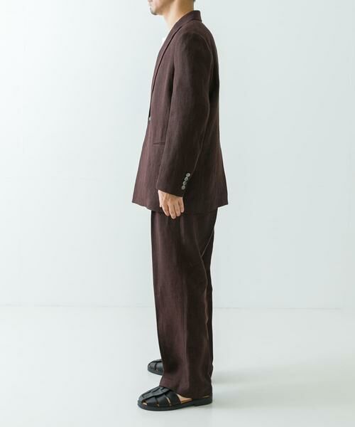 URBAN RESEARCH / アーバンリサーチ その他アウター | new basic　リネンセミダブルジャケット | 詳細6