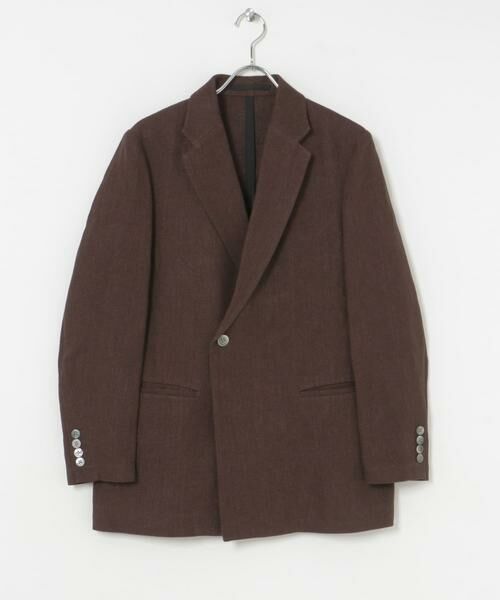 URBAN RESEARCH / アーバンリサーチ その他アウター | new basic　リネンセミダブルジャケット | 詳細8