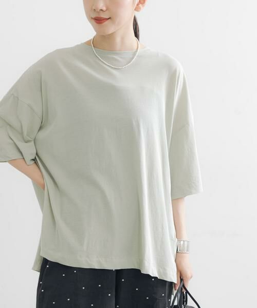 URBAN RESEARCH / アーバンリサーチ Tシャツ | 強撚天竺LOOSE Tシャツ | 詳細1