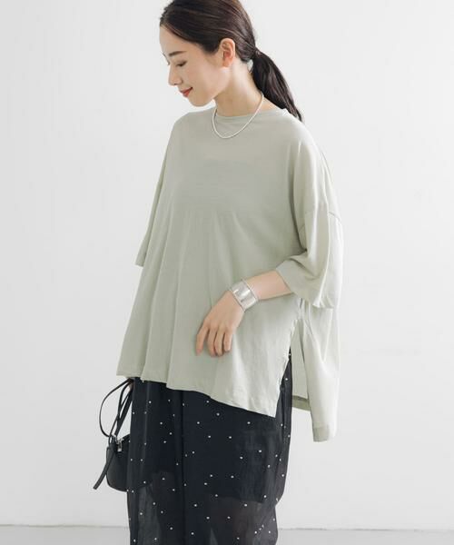 URBAN RESEARCH / アーバンリサーチ Tシャツ | 強撚天竺LOOSE Tシャツ | 詳細4