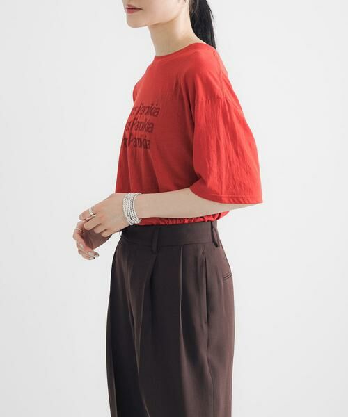 URBAN RESEARCH / アーバンリサーチ Tシャツ | シアープリントカラーTシャツ | 詳細1