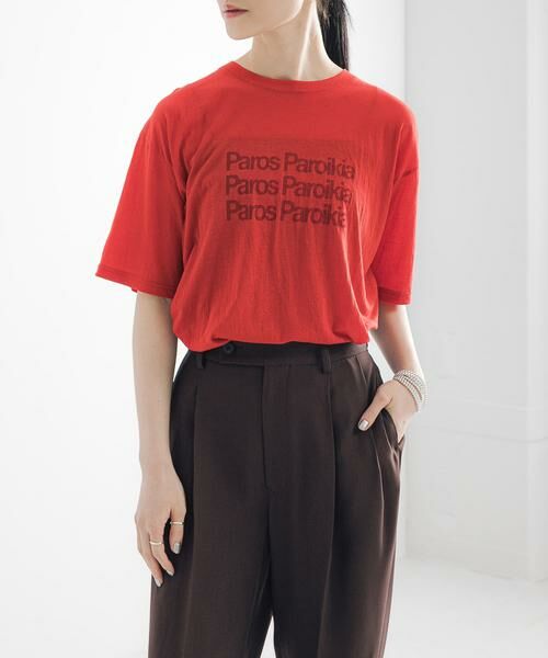 URBAN RESEARCH / アーバンリサーチ Tシャツ | シアープリントカラーTシャツ | 詳細3