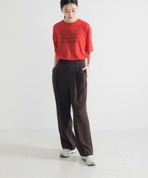 URBAN RESEARCH / アーバンリサーチ Tシャツ | シアープリントカラーTシャツ | 詳細6