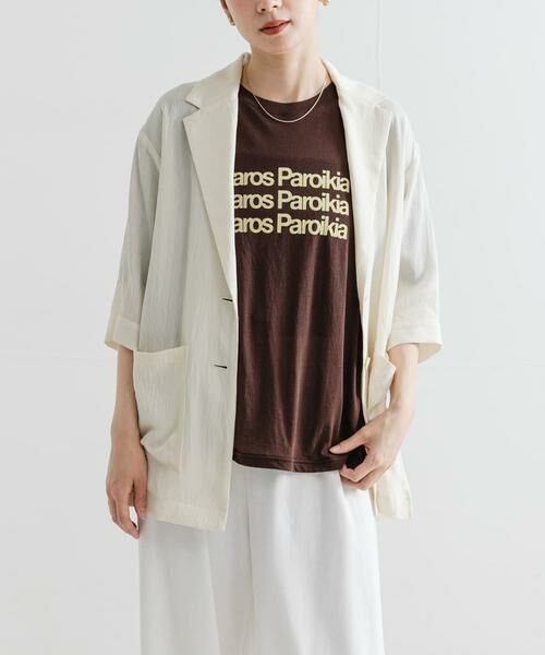 URBAN RESEARCH / アーバンリサーチ Tシャツ | シアープリントカラーTシャツ | 詳細14