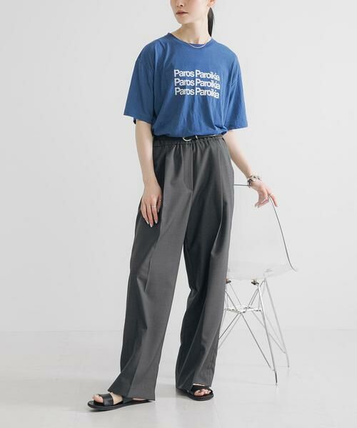 URBAN RESEARCH / アーバンリサーチ Tシャツ | シアープリントカラーTシャツ | 詳細30