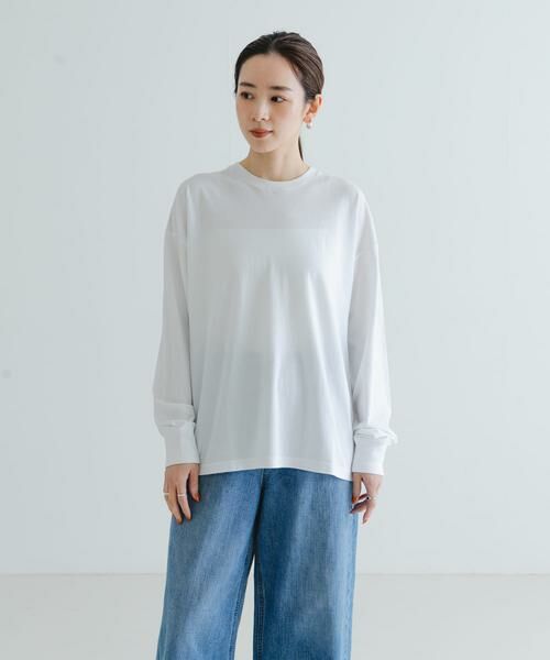 URBAN RESEARCH / アーバンリサーチ Tシャツ | コットンロングスリーブカットソー | 詳細1