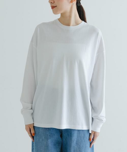 URBAN RESEARCH / アーバンリサーチ Tシャツ | コットンロングスリーブカットソー | 詳細2