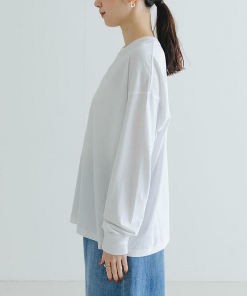 URBAN RESEARCH / アーバンリサーチ Tシャツ | コットンロングスリーブカットソー | 詳細3