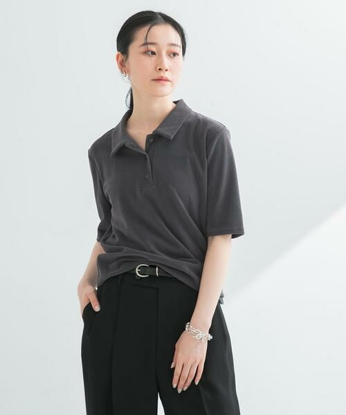 URBAN RESEARCH / アーバンリサーチ Tシャツ | パイルポロ衿カットソー | 詳細13