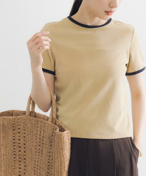 URBAN RESEARCH / アーバンリサーチ Tシャツ | パイルリンガーコンパクトTシャツ | 詳細1