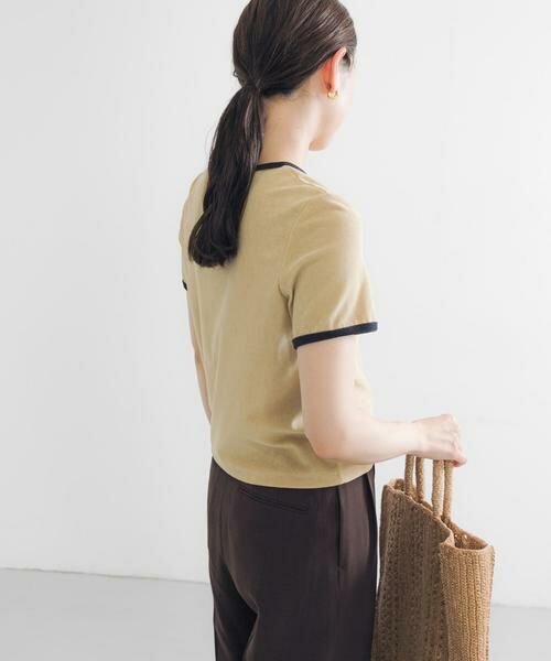 URBAN RESEARCH / アーバンリサーチ Tシャツ | パイルリンガーコンパクトTシャツ | 詳細3