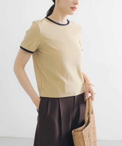 URBAN RESEARCH / アーバンリサーチ Tシャツ | パイルリンガーコンパクトTシャツ | 詳細4