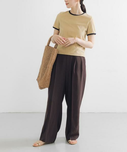 URBAN RESEARCH / アーバンリサーチ Tシャツ | パイルリンガーコンパクトTシャツ | 詳細5