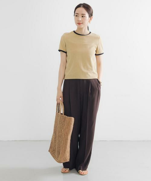 URBAN RESEARCH / アーバンリサーチ Tシャツ | パイルリンガーコンパクトTシャツ | 詳細6