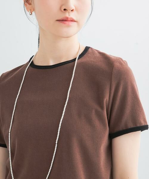 URBAN RESEARCH / アーバンリサーチ Tシャツ | パイルリンガーコンパクトTシャツ | 詳細10