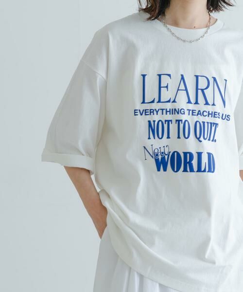 URBAN RESEARCH / アーバンリサーチ Tシャツ | ロゴプリントルーズTシャツ | 詳細1