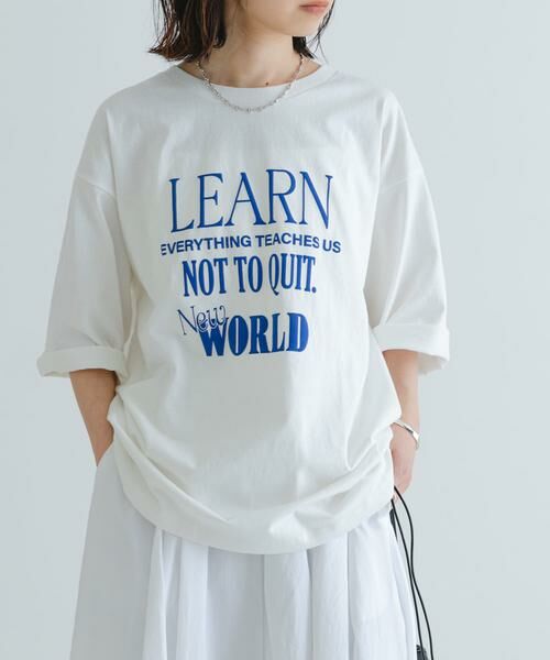 URBAN RESEARCH / アーバンリサーチ Tシャツ | ロゴプリントルーズTシャツ | 詳細2