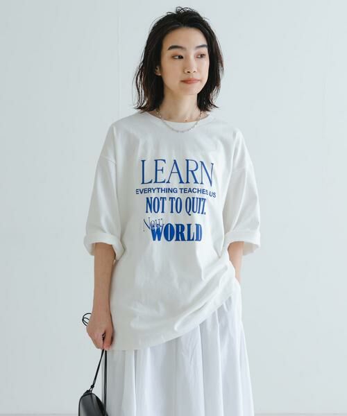 URBAN RESEARCH / アーバンリサーチ Tシャツ | ロゴプリントルーズTシャツ | 詳細3