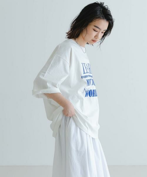 URBAN RESEARCH / アーバンリサーチ Tシャツ | ロゴプリントルーズTシャツ | 詳細5
