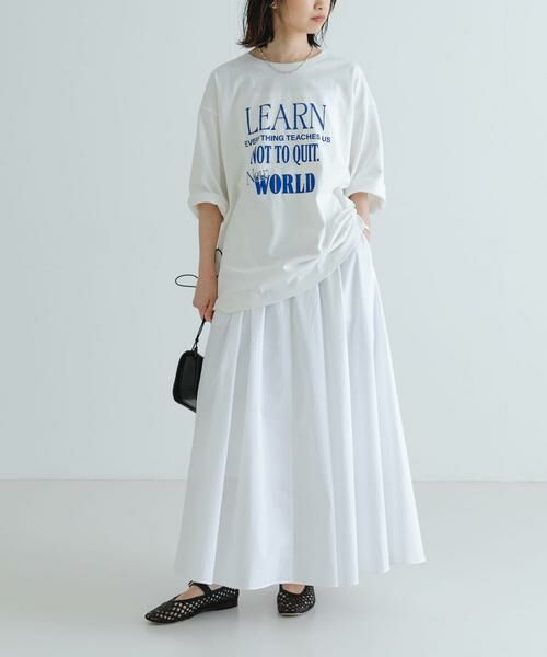 URBAN RESEARCH / アーバンリサーチ Tシャツ | ロゴプリントルーズTシャツ | 詳細6