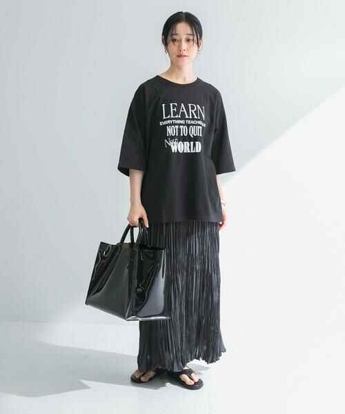 URBAN RESEARCH / アーバンリサーチ Tシャツ | ロゴプリントルーズTシャツ | 詳細17