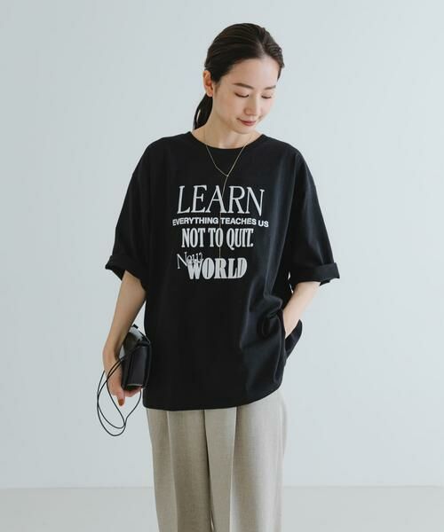 URBAN RESEARCH / アーバンリサーチ Tシャツ | ロゴプリントルーズTシャツ | 詳細19