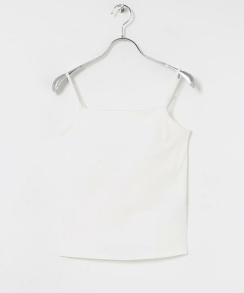 URBAN RESEARCH / アーバンリサーチ キャミソール・チューブトップ | カップ付きバックオープンキャミソール | 詳細1