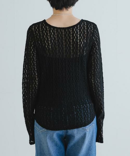 URBAN RESEARCH / アーバンリサーチ Tシャツ | ストレッチレースプルオーバー | 詳細10