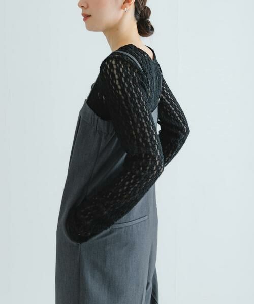 URBAN RESEARCH / アーバンリサーチ Tシャツ | ストレッチレースプルオーバー | 詳細3