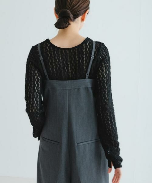 URBAN RESEARCH / アーバンリサーチ Tシャツ | ストレッチレースプルオーバー | 詳細4