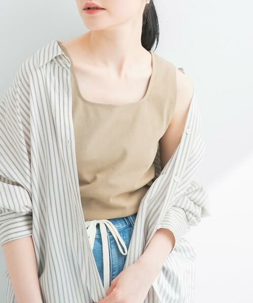 URBAN RESEARCH / アーバンリサーチ タンクトップ | スクエアネックタンクトップ | 詳細1