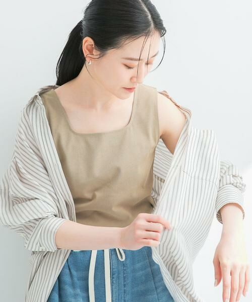 URBAN RESEARCH / アーバンリサーチ タンクトップ | スクエアネックタンクトップ | 詳細2