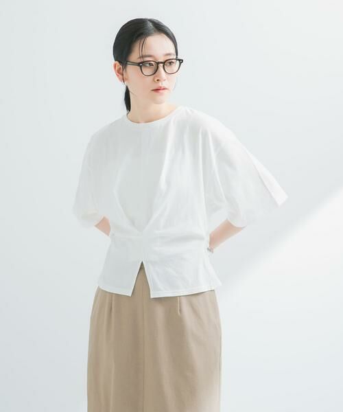 URBAN RESEARCH / アーバンリサーチ Tシャツ | ウエストタックデザインカットソー | 詳細5