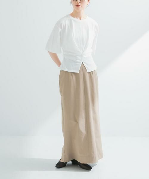 URBAN RESEARCH / アーバンリサーチ Tシャツ | ウエストタックデザインカットソー | 詳細6