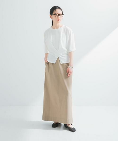 URBAN RESEARCH / アーバンリサーチ Tシャツ | ウエストタックデザインカットソー | 詳細7