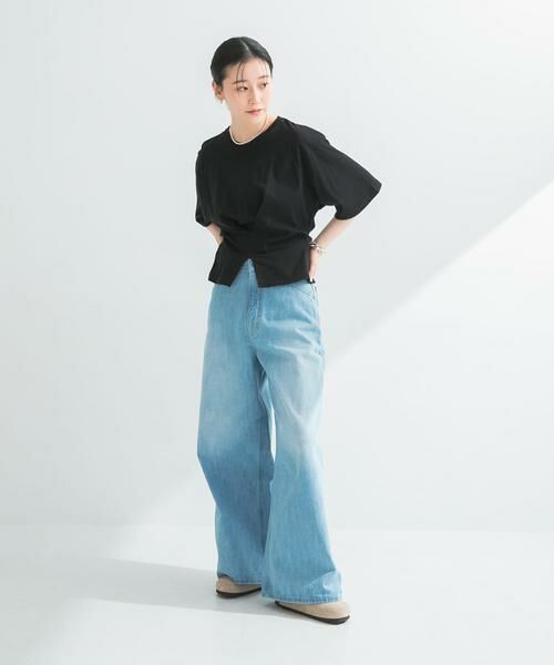 URBAN RESEARCH / アーバンリサーチ Tシャツ | ウエストタックデザインカットソー | 詳細20