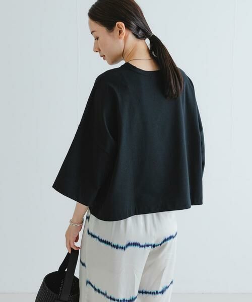 URBAN RESEARCH / アーバンリサーチ Tシャツ | ショート丈ハーフスリーブカットソー | 詳細11