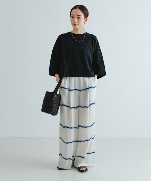 URBAN RESEARCH / アーバンリサーチ Tシャツ | ショート丈ハーフスリーブカットソー | 詳細13