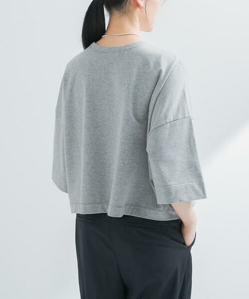 URBAN RESEARCH / アーバンリサーチ Tシャツ | ショート丈ハーフスリーブカットソー | 詳細20