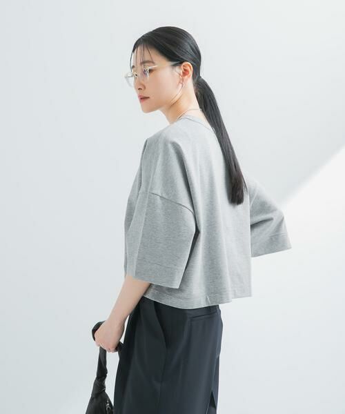 URBAN RESEARCH / アーバンリサーチ Tシャツ | ショート丈ハーフスリーブカットソー | 詳細22