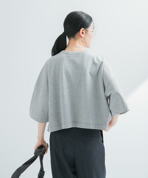URBAN RESEARCH / アーバンリサーチ Tシャツ | ショート丈ハーフスリーブカットソー | 詳細23