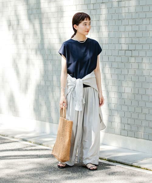 URBAN RESEARCH / アーバンリサーチ Tシャツ | スーピマコットンボートネックカットソー | 詳細7