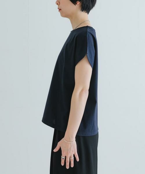 URBAN RESEARCH / アーバンリサーチ Tシャツ | スーピマコットンボートネックカットソー | 詳細9