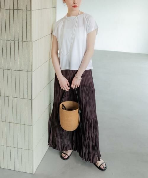 URBAN RESEARCH / アーバンリサーチ Tシャツ | スーピマコットンボートネックカットソー | 詳細21