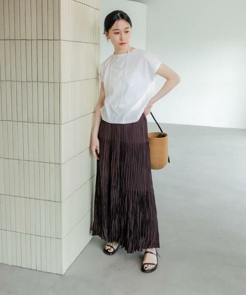 URBAN RESEARCH / アーバンリサーチ Tシャツ | スーピマコットンボートネックカットソー | 詳細22