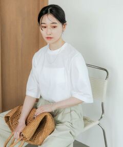 URBAN RESEARCH / アーバンリサーチ Tシャツ | スーピマコットンハーフスリーブカットソー