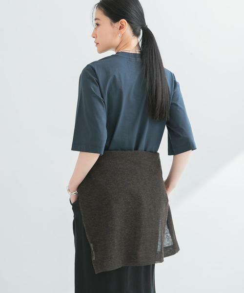 URBAN RESEARCH / アーバンリサーチ Tシャツ | スーピマコットンハーフスリーブカットソー | 詳細4