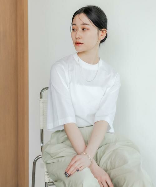 URBAN RESEARCH / アーバンリサーチ Tシャツ | スーピマコットンハーフスリーブカットソー | 詳細14