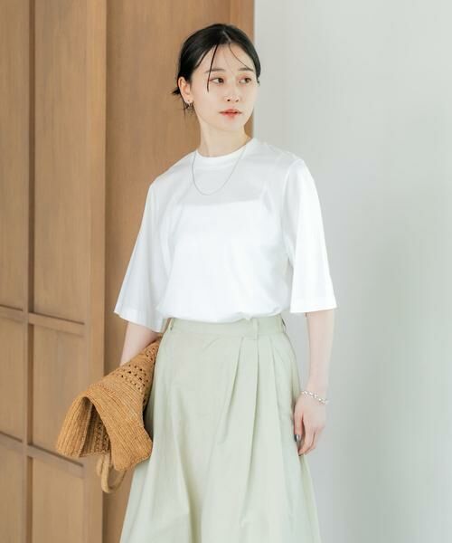 URBAN RESEARCH / アーバンリサーチ Tシャツ | スーピマコットンハーフスリーブカットソー | 詳細16